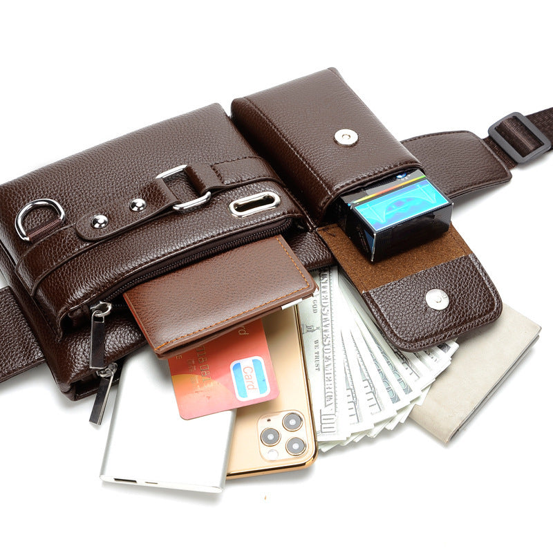 Men's Bag New Men's Sports Waist Bags Multifunctional Outdoor