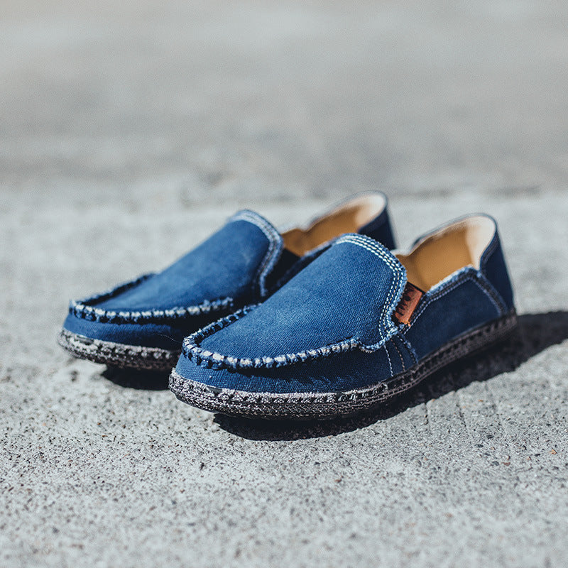 Men's Leather Casual Trend Korean British Wind Shoes