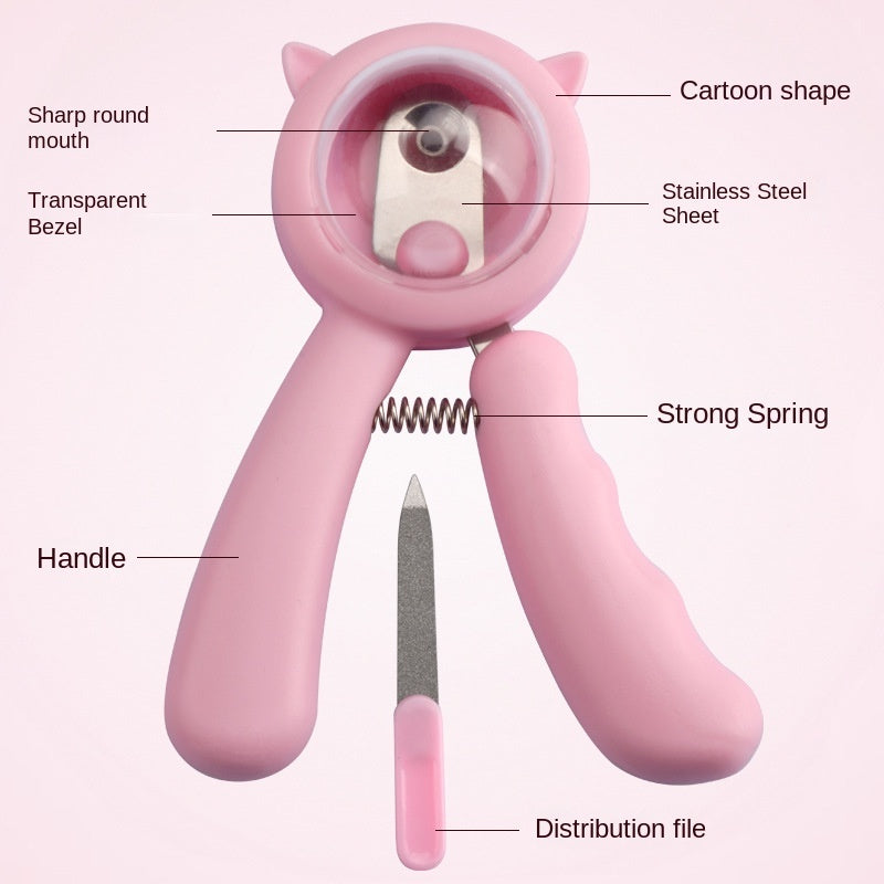 Pet Cat Dog Professional Nail Clipper Cutter With Sickle Stainless Steel Grooming Scissors Clippers For Pet Claws Dog Supplies