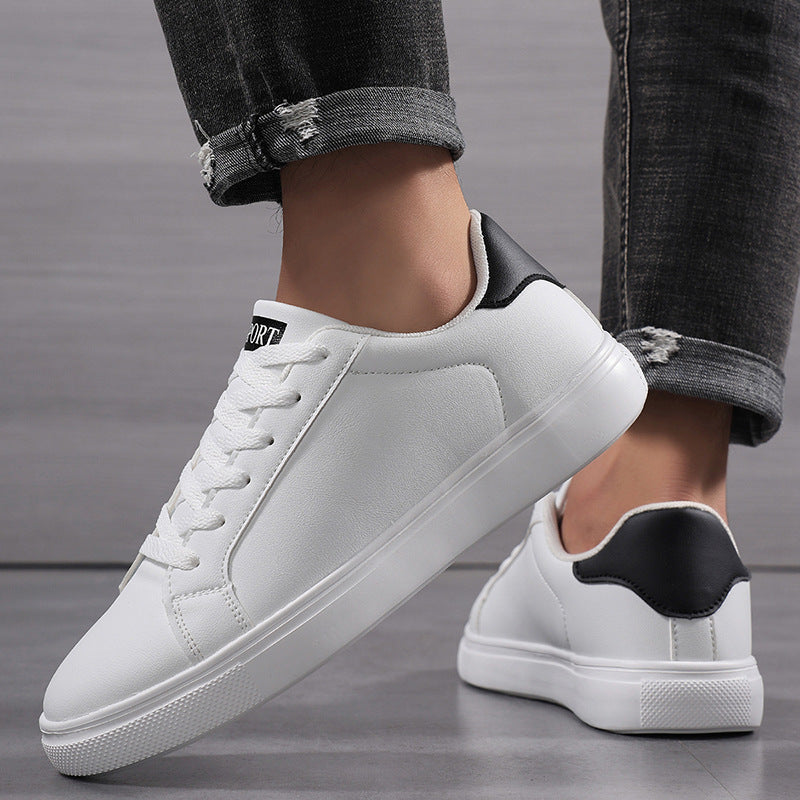 Versatile Sneaker Breathable White Shoes Student Running Shoes