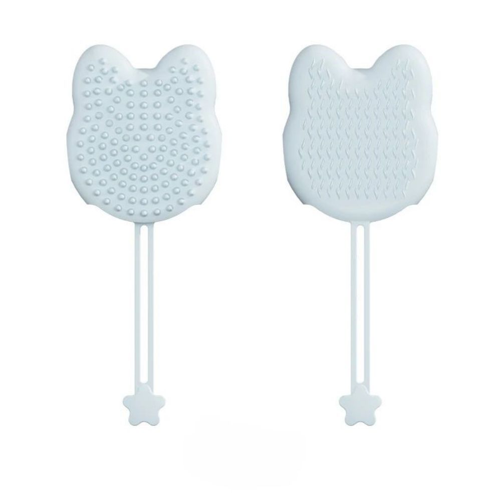 Pet Bathing Brush Silicone Massager Gloves Dog Soft Bathroom Washing Gloves Hair Deshedding Brush Pet Cleaning Grooming Supplies