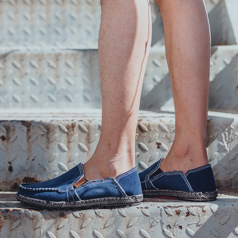 Men's Leather Casual Trend Korean British Wind Shoes