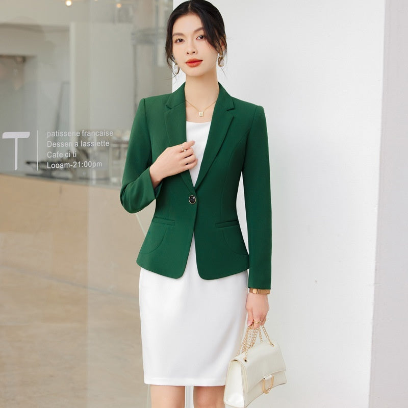 Women's Chanel Style Suit White Vest Dress