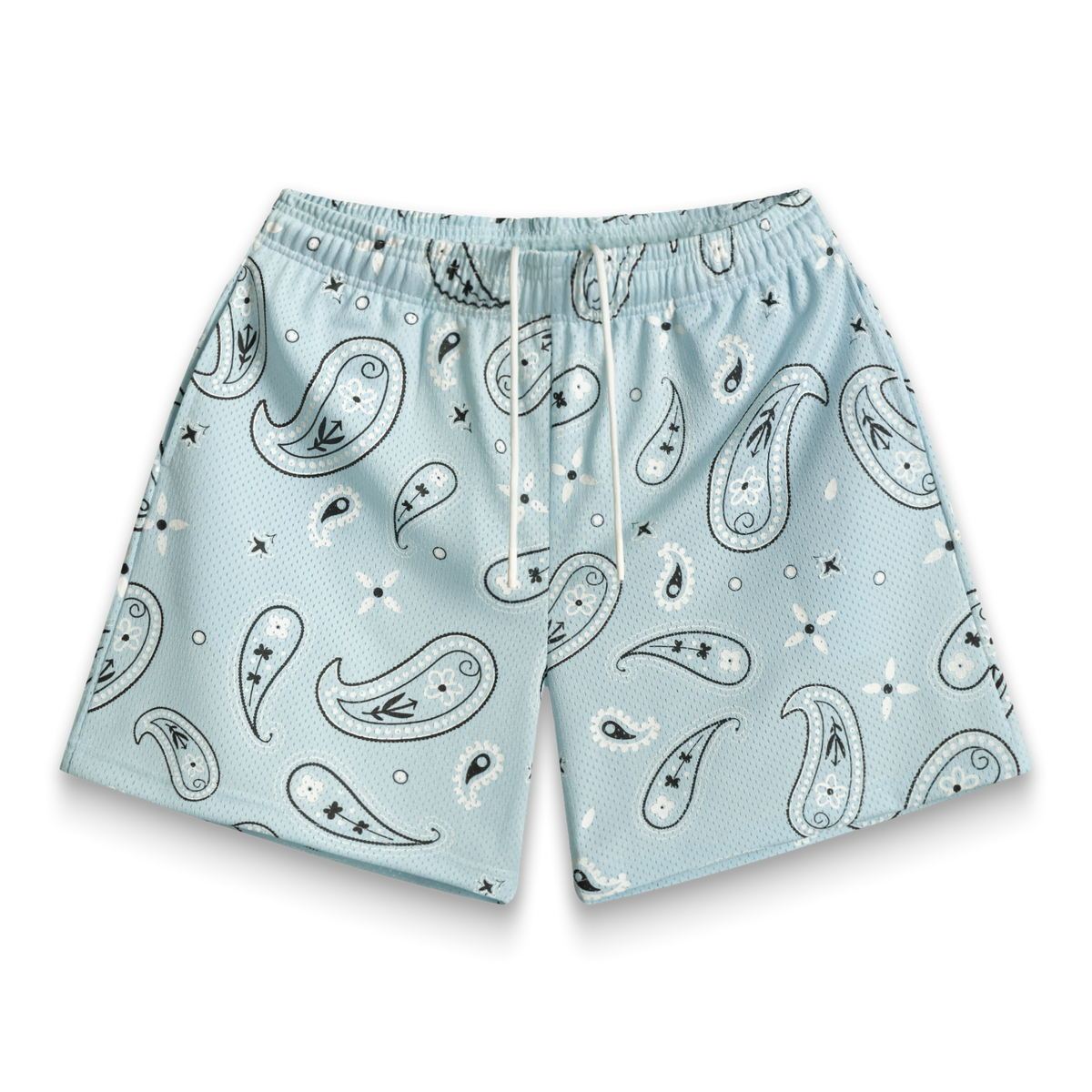 Men's Fitness Mesh Breathable Loose Sports And Leisure Shorts