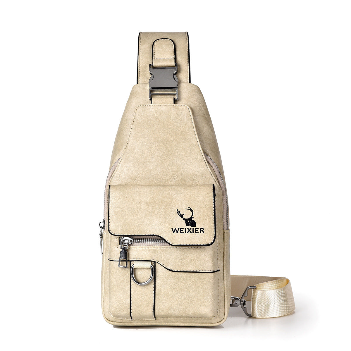 Retro Easy Matching Shoulder Bag Large Capacity Waterproof Satchel