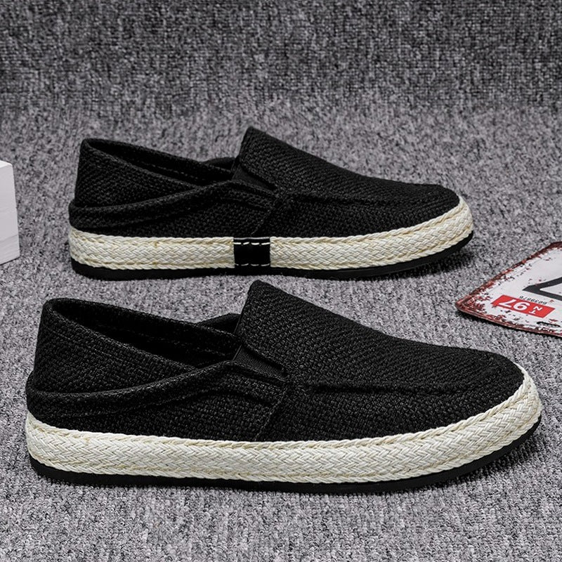 Summer Leisure Old Beijing Linen Cloth Shoes