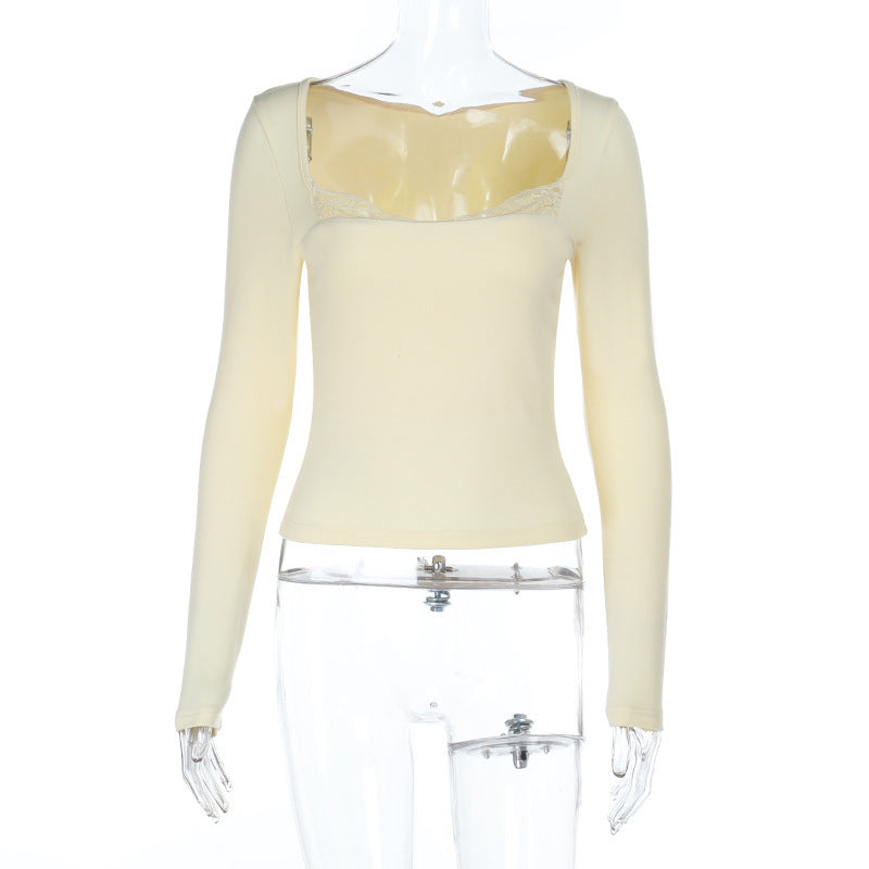 Women's Sexy Fashionable Lace Long Sleeve