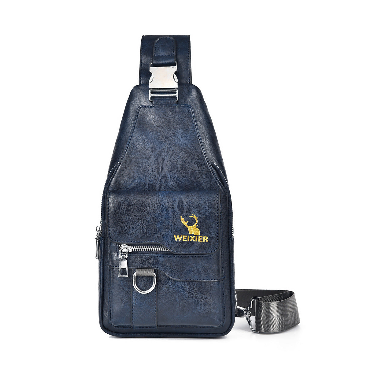 Retro Easy Matching Shoulder Bag Large Capacity Waterproof Satchel