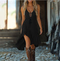 Women's Vintage Dress Holiday Casual Beach Dress